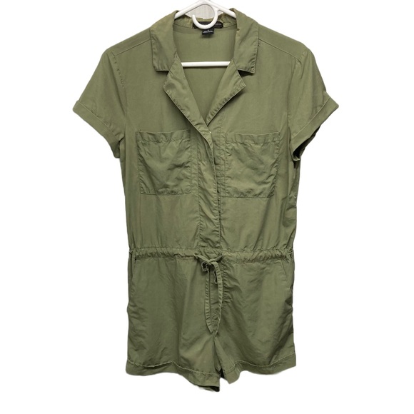 Sanctuary Pants - Sanctuary X Anthropologie Romper S Green
